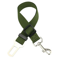 Auto-Anschnallgurt. Hund sicher im Auto