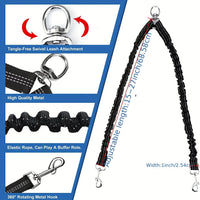 Twin-Leash. Für zwei Hunde