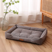 Fleece-Bett. Warm & waschbar für drinnen