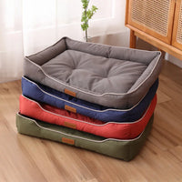 Fleece-Bett. Warm & waschbar für drinnen